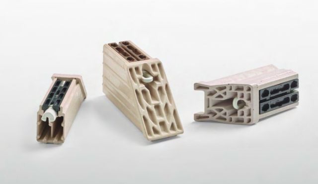 Giunti angolari 50x40mm R 2mm HNT-DUO PVC resy