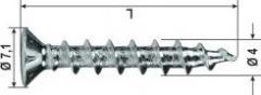 VITE FERR. SK -H -ZB* 4.1x19mm T.S.  800h